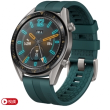 HUAWEI WATCH GT 活力款（墨綠）華為智能手表 兩周續(xù)航 高清彩屏 NFC支付 實(shí)時(shí)心率 精準(zhǔn)定位 戶外運(yùn)動(dòng)手表