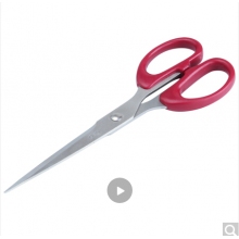 得力(deli)180mm辦公家用生活剪刀 1把 辦公用品 顏色隨機(jī)6009